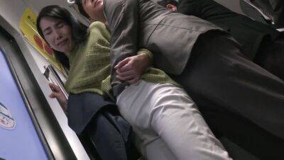 Japanese Milf gets it in the train - Japan on youpornvideos.one