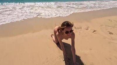 Cabo Verde Nude Beach With Leona Mia on youpornvideos.one