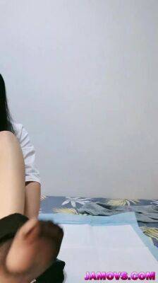 Asian college student sex with her instructor - China on youpornvideos.one