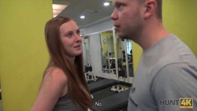 Linda Sweet gets paid for gym sex & gets it hard, see through, and on! on youpornvideos.one