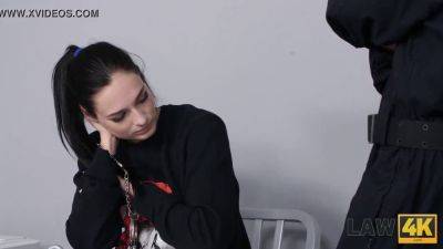 Leanne Lace gets a taste of the criminal world, then why does she need so many handcuffs? on youpornvideos.one