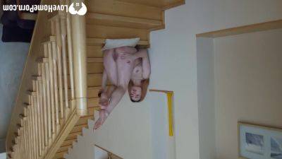 Stripping And Playing With Myself On The Staircase on youpornvideos.one