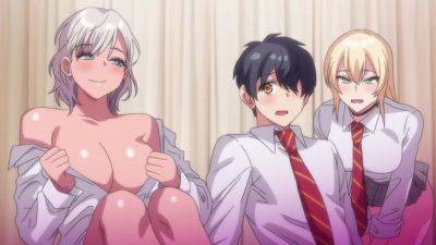 School Doctor's office threesome - Class De Otoko Wa Boku Hitori ep1 on youpornvideos.one