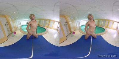 Violette Pure gets down and dirty in the deep with a hot poolside fuck - Czech Republic on youpornvideos.one