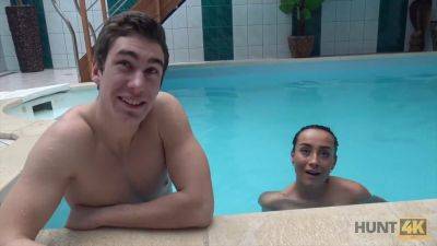 Hidden Cam catches Aventuras getting it on in a private pool - Czech Republic on youpornvideos.one