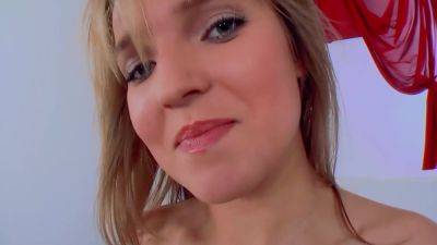 A Beautiful Blonde Teen From Germany Dildoing Her Muff In Pov - Germany on youpornvideos.one