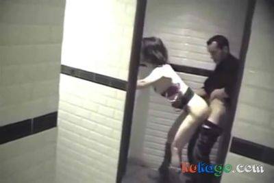 Couple Caught In Restaurant Bathroom on youpornvideos.one