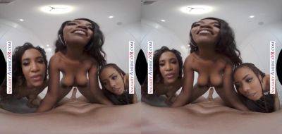 POV Foursome with Daya Knight, Demi Sutra, and Kira Noir, Share YOUR Cock - Daya knight on youpornvideos.one