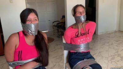 Bratty Online Bullies Bound And Gagged By An Angry Milf! on youpornvideos.one