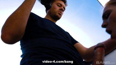 Tereza lets her man film himself fucking her in an abandoned lot - BANG on youpornvideos.one