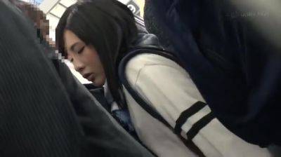 超密着電車内で超美人JK触り放題 真面目な女子高生をストーカー尾行 JKパンチラ盗撮痴漢レイプ 勃起超変態マゾsemen sperma creampie highschool girl sex treated doll - Japan on youpornvideos.one