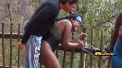 Black Chicks Pounded Outdoors on youpornvideos.one