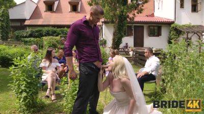 BRIDE4K. Groom’s Hopes Go Boom - Czech Republic on youpornvideos.one