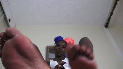 Ebony Princess Feet JOI by Foot Girls on youpornvideos.one