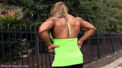 Maria Segura Female Muscle on youpornvideos.one