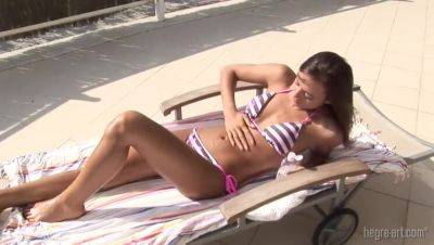 Dominika C Basking in Spanish Sunlight - Spain on youpornvideos.one