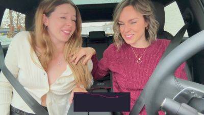 Nadia Foxx And Serenity Cox - And Take On Another Drive Thru With The Lushs On Full Blast! on youpornvideos.one