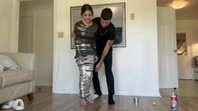 Extreme Duct Tape Challenge on youpornvideos.one