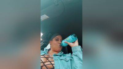 Titties In Car on youpornvideos.one