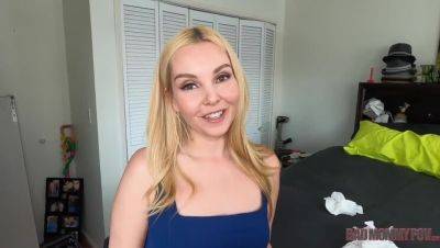 Blonde Aaliyah Love's First Time with Step Son - POV on youpornvideos.one