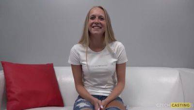 Blonde Stepanka: A Hot Casting - Czech Republic on youpornvideos.one