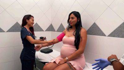 Bangin' a Pregnant Latina's Big Booty in the Doctor's Office on youpornvideos.one