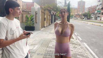 Fucking a Latina Pornstar on the Street on youpornvideos.one