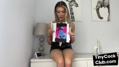 SPH femina talks dirty n humiliates smalldicks in solo video - Britain on youpornvideos.one