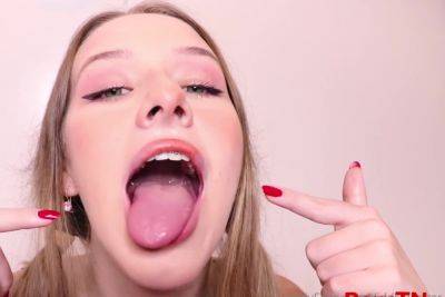 Diddly Asmr - Cum In My Mouth Cum on youpornvideos.one