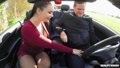 Sofia Rae's Hairy Brunette Stockings on youpornvideos.one