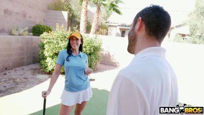 Rachel Starr: Rachel Starr Gets It On With Her Golf Teacher (12/25/2017) on youpornvideos.one