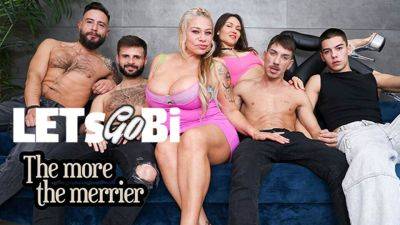 The More, the Merrier! Booty Call Turns into Bisexual Fuck Fest at LetsGoBi on youpornvideos.one