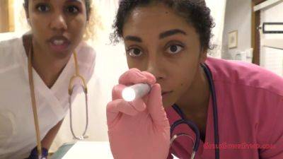 The Nurses Examine Your Small Dick - Sunny and Vasha Valentine - Part 1 of 1 on youpornvideos.one