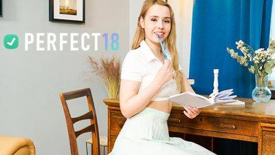 Busty Annastejsa Cherry Does her Homework by Perfect18 on youpornvideos.one