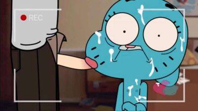 Uncensored Gumball Toon Action: Blowjob & Handjob 3D Hentai on youpornvideos.one