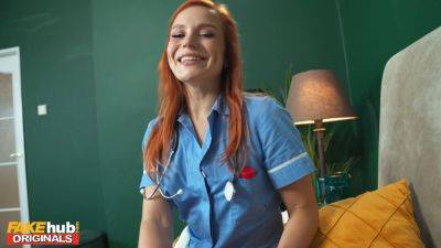 Clemence audiard, the perfect nurse, has to take a sperm sample from a hot patient on youpornvideos.one