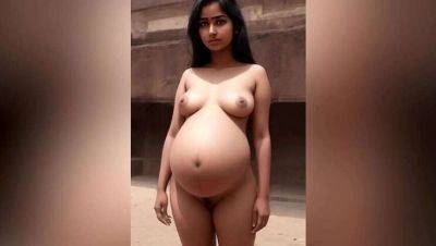 Young Pregnant Asian and Indian Lesbian MILFs with Big Tits and Sexy Curves - India on youpornvideos.one