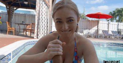 Sweet blonde provides excelent POV when fucking in sunny perversions on youpornvideos.one