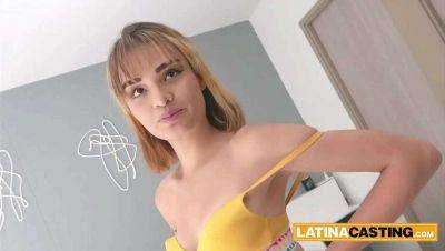 Slim Inexperienced 18-Year-Old Colombian Sweetheart Experiences Fake Model Audition - Colombia on youpornvideos.one