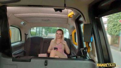 Fake Cab Driver Gets Intimate with Blonde Social Media Star and Her Small Breasts - Czech Republic on youpornvideos.one