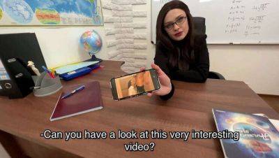 MY INSTRUCTOR Discovered My X-Rated Clip on My Mobile! on youpornvideos.one