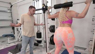 Lucky coach gets to bang his mature client with a massive butt on youpornvideos.one