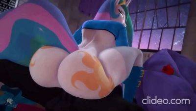 Princess Celestia's Passion for Thick Black Shlong on youpornvideos.one