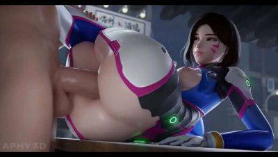 Complete Overwatch D.Va Collection: Hot & Pregnant 3D Animation - North Korea on youpornvideos.one