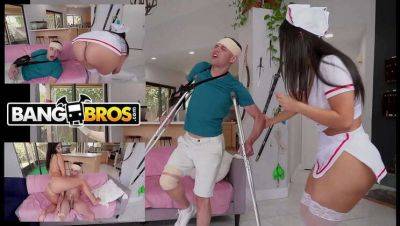 BangBros: Johnny Love's Naughty Escapade with His Latina Nurse, Violet Myers - Mexico on youpornvideos.one