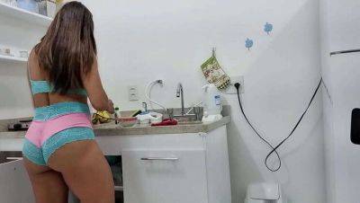 I Visited My Friend and Fucked the Hot Latina in the Bathroom: Leo Skull on youpornvideos.one