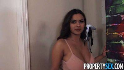 Curvy Tenant Numi Zarah: Seducing Her Landlord with Blowjob and Sex on youpornvideos.one