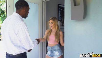 Kali Roses: Amateur Blonde MILF Summons Big Black Cock on youpornvideos.one