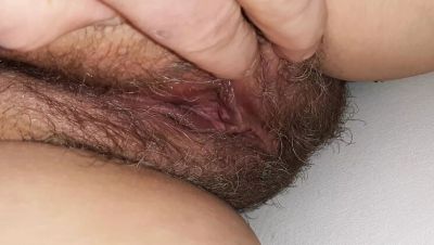 Homemade Aunty Fuck: Jerking Off to Her Hairy Pussy in Bedroom on youpornvideos.one