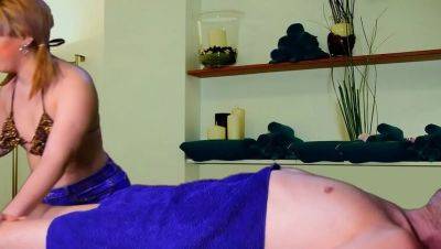 Secret Massage Parlor Hidden Cam - Valentino Gets a Happy Ending on youpornvideos.one